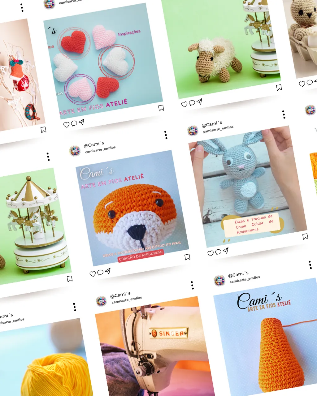 Mockup de Instagram